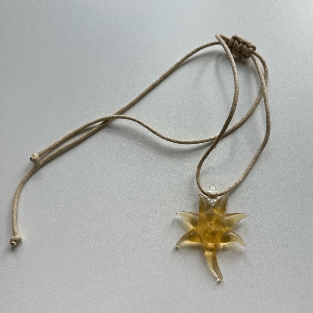 Free People Sunshine Cord Necklace